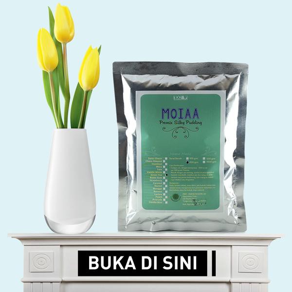 

MOIAA PREMIX SILKY PUDDING Puding Sehat, Bergizi, Higienis dan selembut Sutra