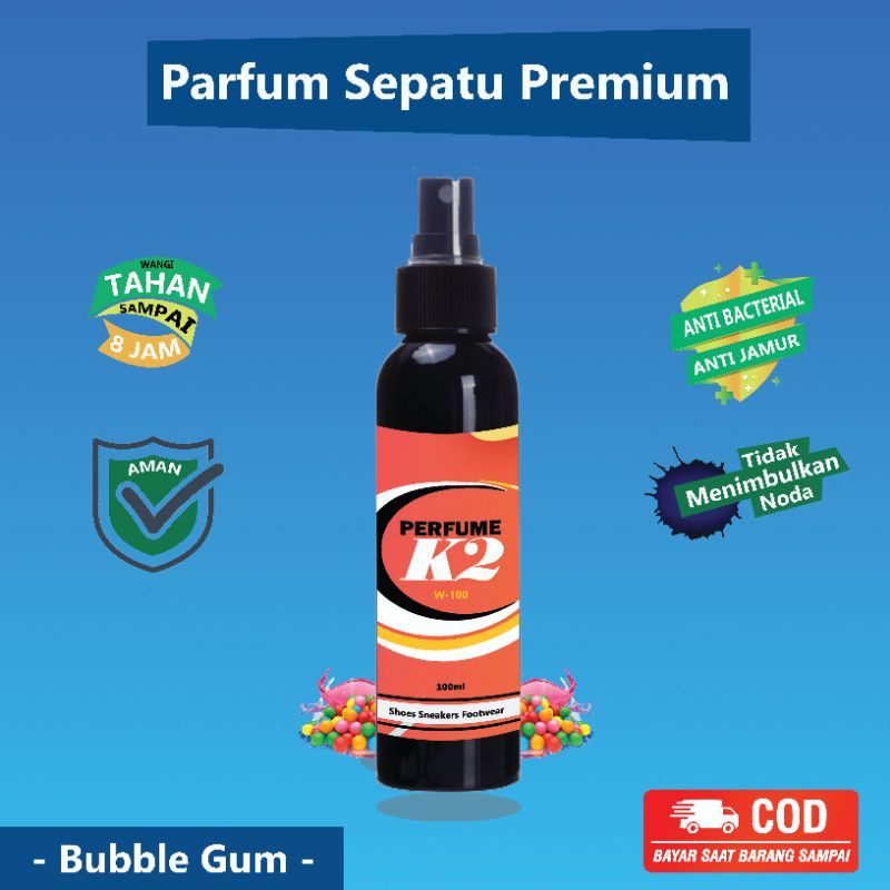 PARFUM SEPATU PENGHILANG BAU TIDAK SEDAP ORIGINAL K2 100ml