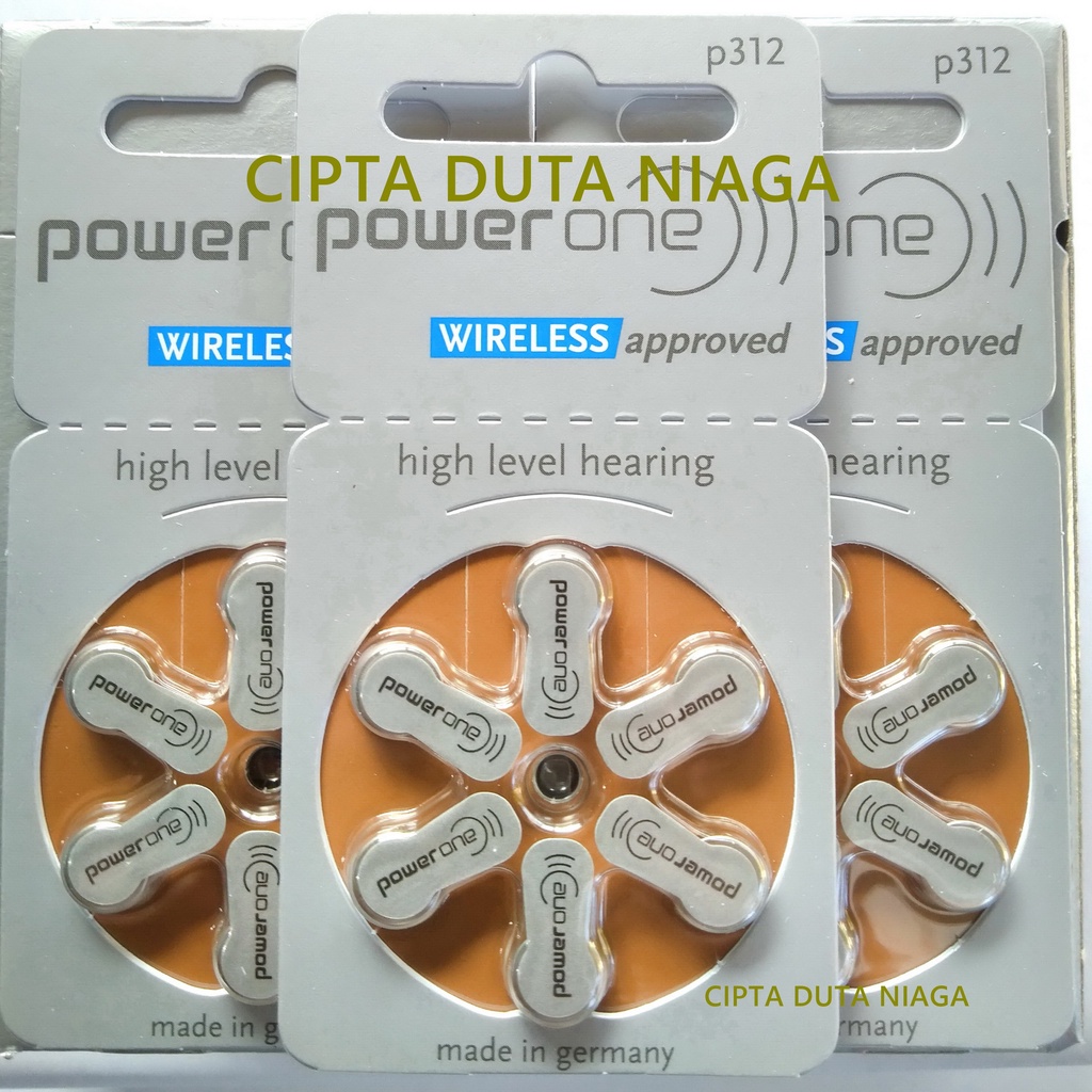 Baterai Powerone  p 312 Power One P312 high level hearing battery made in germany replacement PR41 AG3 LR41 zinc air batteries size 312 batere alat bantu dengar power one p312 baterai Alat Pendengaran batre powerone baterai 312 batre alat pendengar