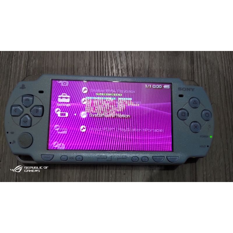 Psp slim 2000 4gb CFW