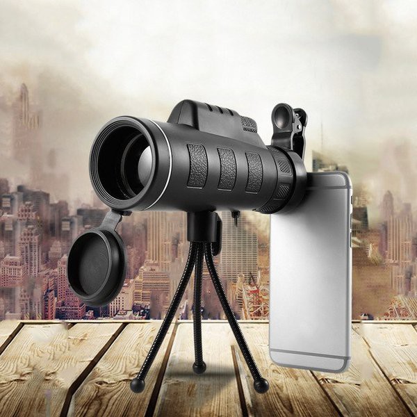 Teropong Portable 40X60 FULL HD Monocular Night Vision Telescope