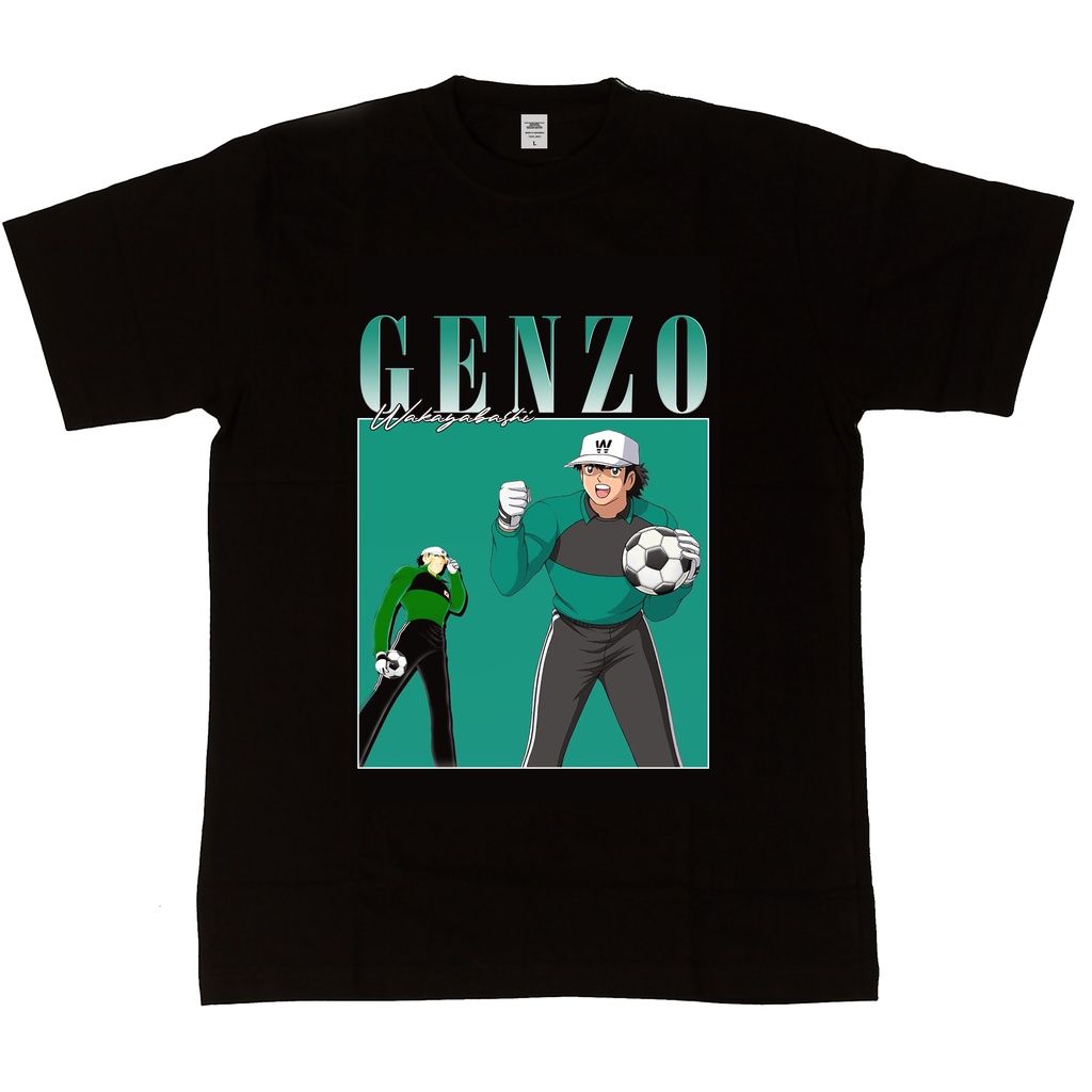 Animood - Tshirt Genzo Wakabayashi Captain Tsubasa Square Series