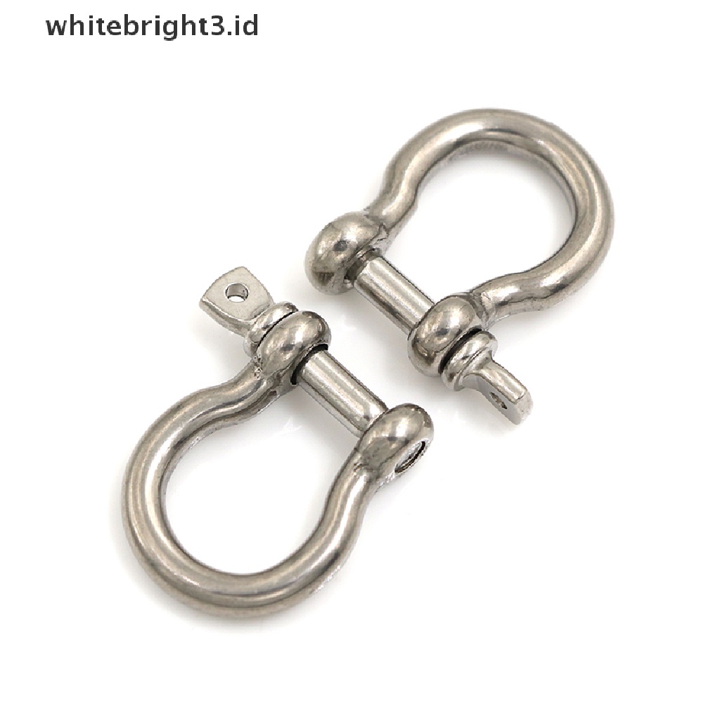(whitebright3.id) 5pcs m4 304 Sekrup stainless steel Untuk Memasukkan Tali Busur