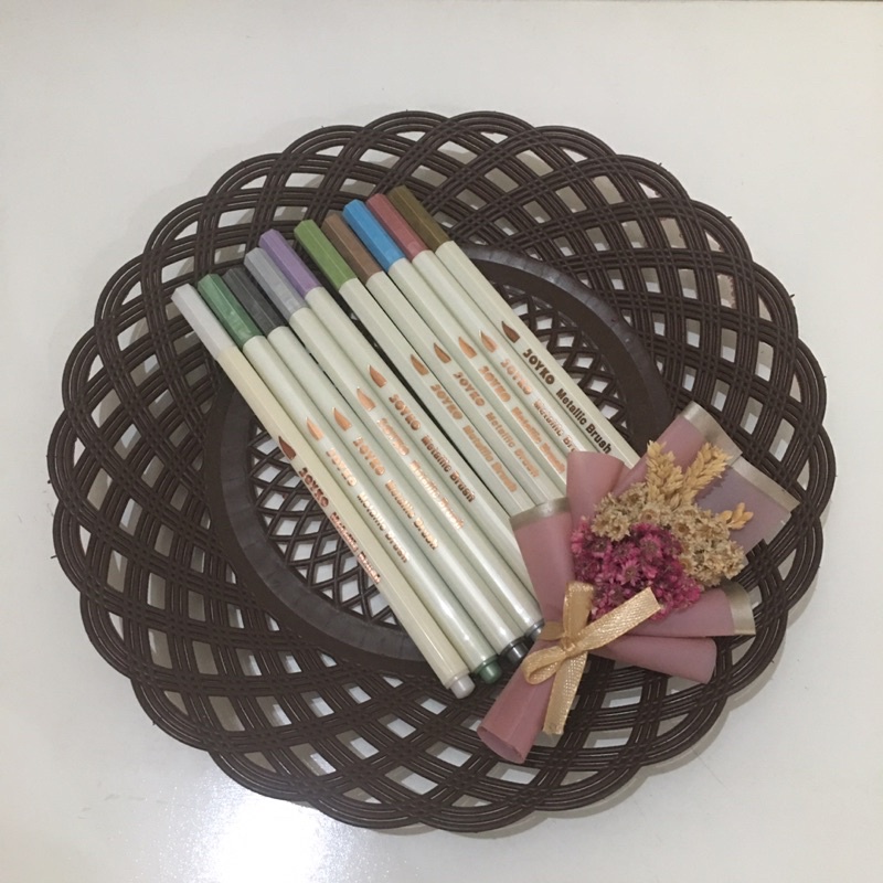 

Joyko Metallic Brush Pen Satuan/Eceran
