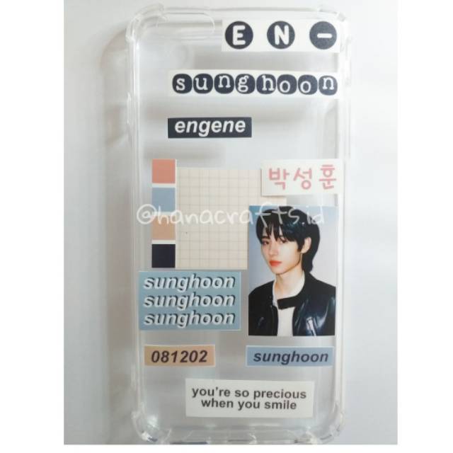 Case Resin Enhypen|| Case Enhypen || Casing HP Enhypen|| Case Murah