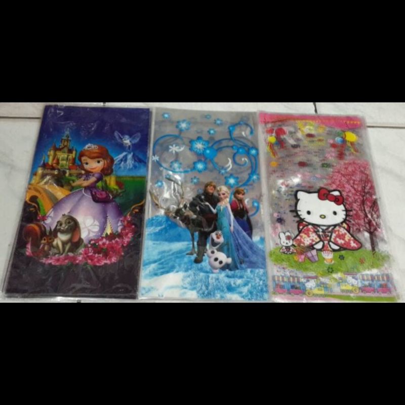 

Kantong Plastik Opp Ulang Tahun Motif / Plastik Snack 23x40 / Goodie Bag