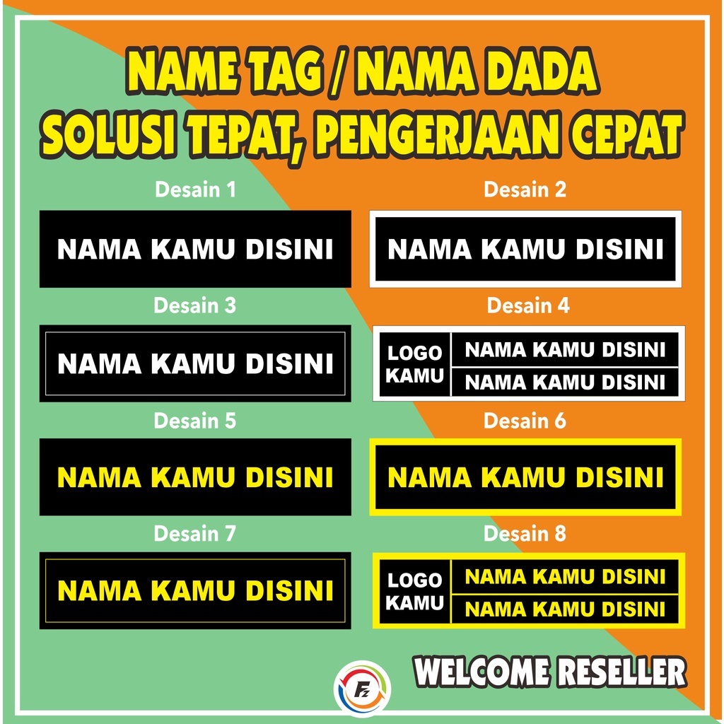 

Promo Nama Dada Custom Resin Premium Nametag Arkrilik Nametag kuningan Nama Dada Peniti Magnet Stainless