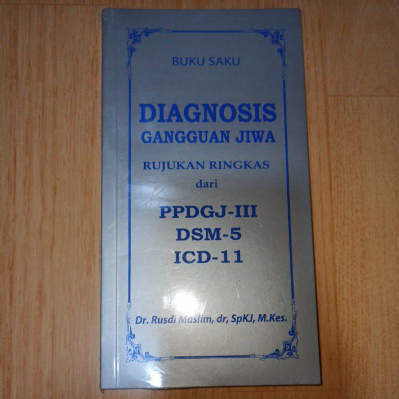 Buku Saku PPDGJ-III Psikiatri