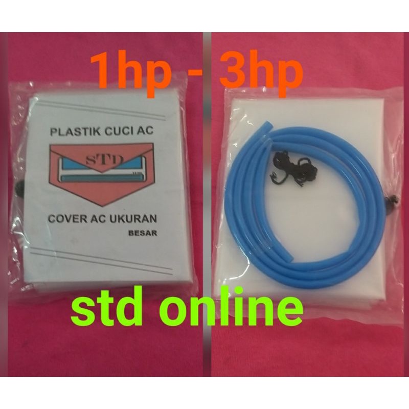 Jual PLASTIK CUCI AC BESAR 1HP - 3HP MERK STD COVER PLASTIK CUCI AC ...