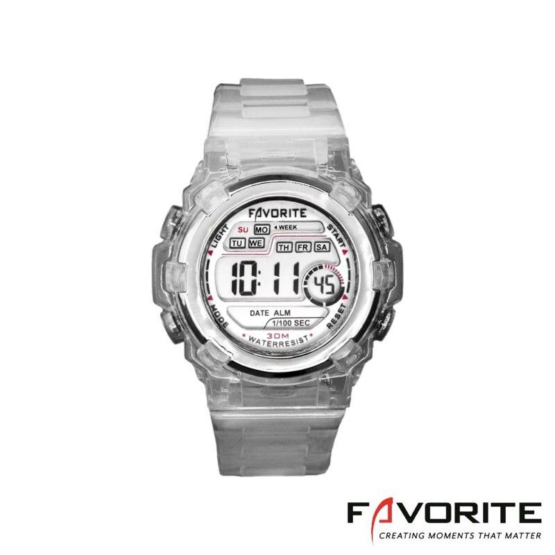 Favorite 1102 Jam Tangan Wanita Digital Original Water