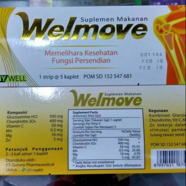 Welmove Suplemen Sendi