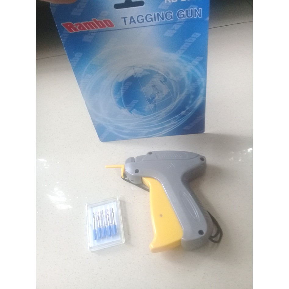 

Alat Pemasang Label Tagging Gun Plus 5Jarum - Rambo RB-205S