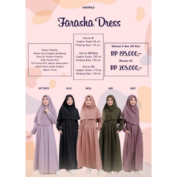 Farasha Dress ~ By Naisha