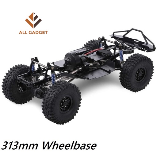 Injora Austar Kit 313mm 275mm Wheelbase for 1/10 Rc Car Crawler Adventure SCX10II scx10 kit frame
