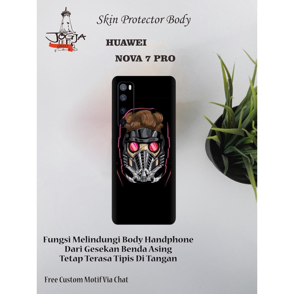 Dapat 2pcs Garskin HP Huawei NOVA 7 PRO Motif mash - Free Custom Via Motif
