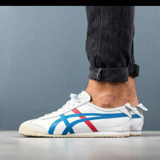 SEPATU SNEAKERS PRIA / COWOK / CASUAL (ASICS) ONITSUKA TIGER "WHITE"