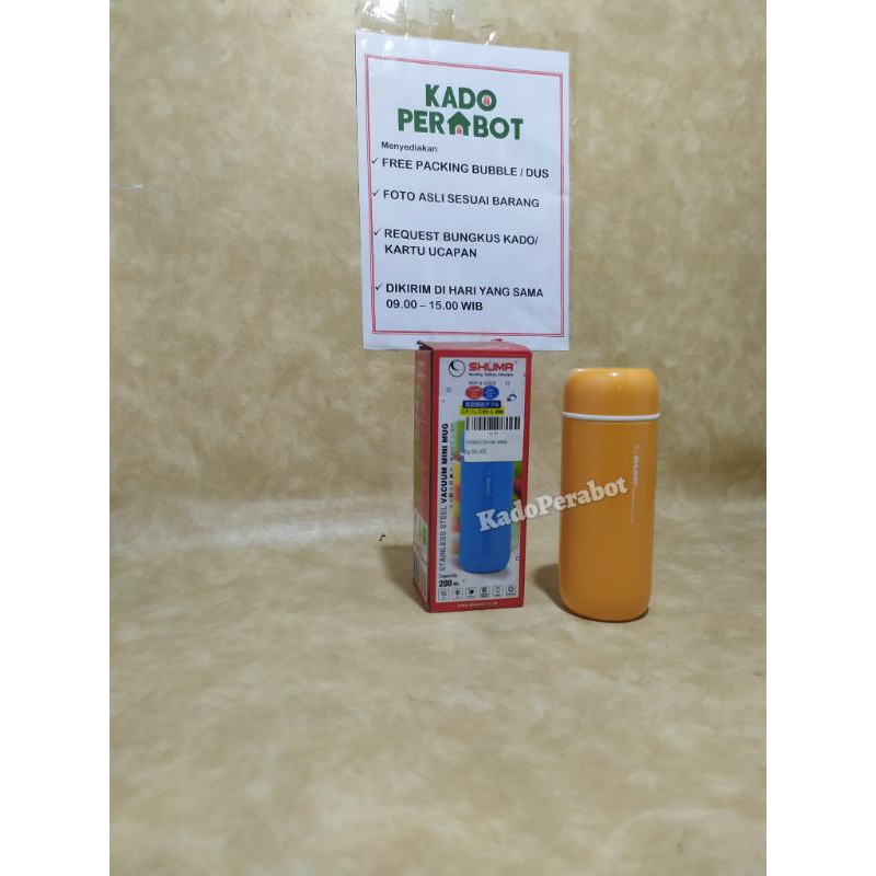 thermos SHUMA 200ml - thermos kecil- thermos orang tua - botol termos