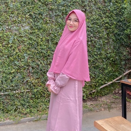 GROSIR Khimar JUMBO XL pinguin ped anthem syari penguin WOLFIS PREMIUM termurah
