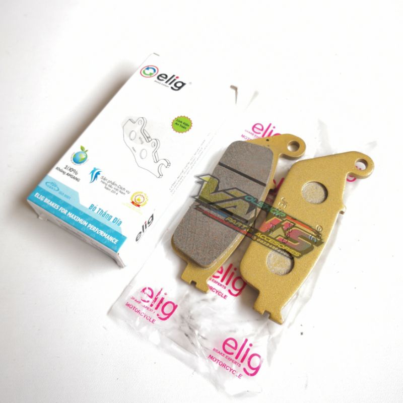 Kampas Rem Elig EM014 DEPAN Kawasaki Versys 250 Original