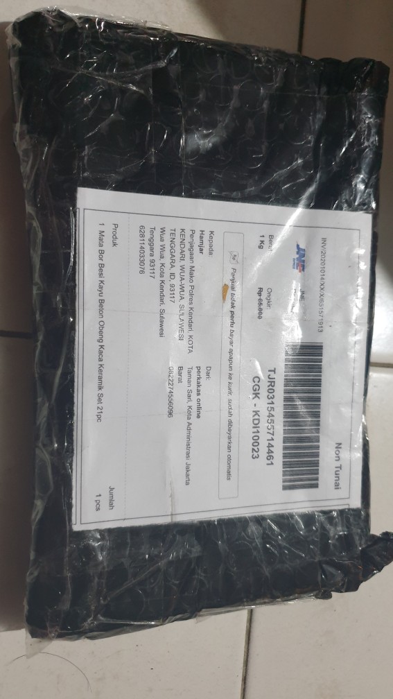 Mata Bor Besi Kayu Beton Obeng Kaca Keramik / Set 21pc / Termurah / Mata Bor Original