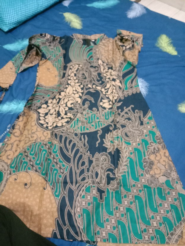 Terlaris Serut Genes Jelita Tunic Navbor Yelbor Whitbor Creambor Tunik Batik Modern Hrb030 Dolbi Dob