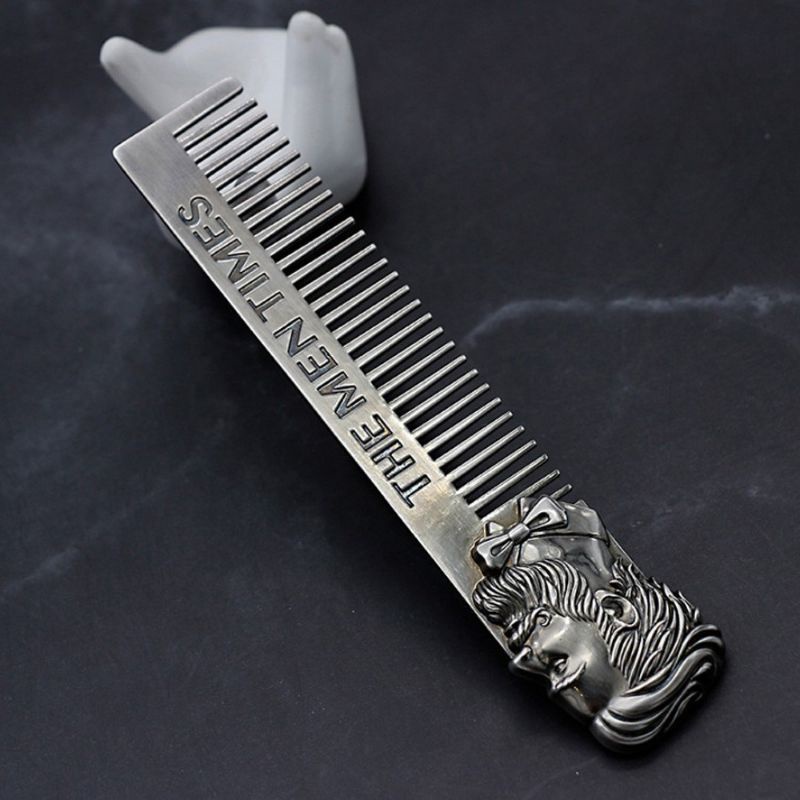 The Men Times Sisir Mini Portable Pocket Mustache Beard Comb