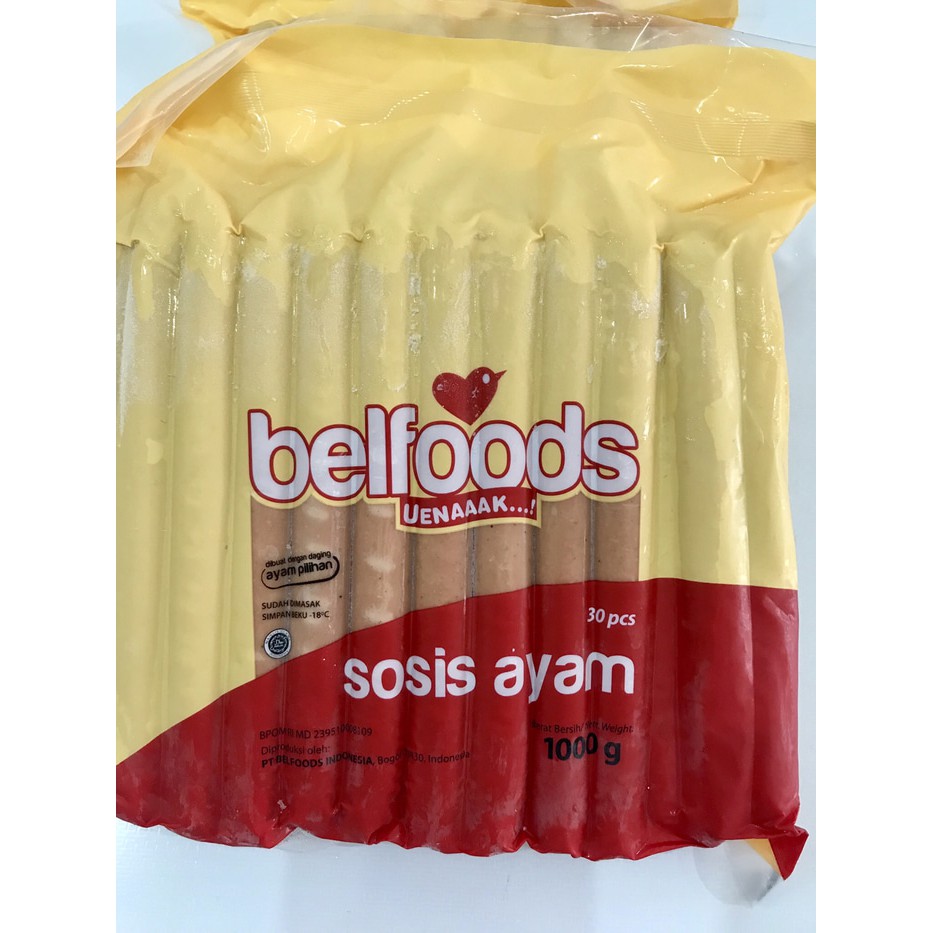 

Belfoods Uenaaak Sosis Ayam long 1 kg