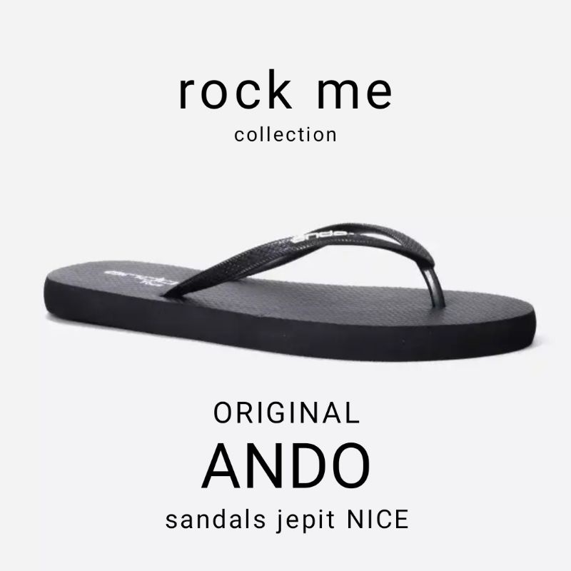 Ando nice sandal jepit santai wanita original