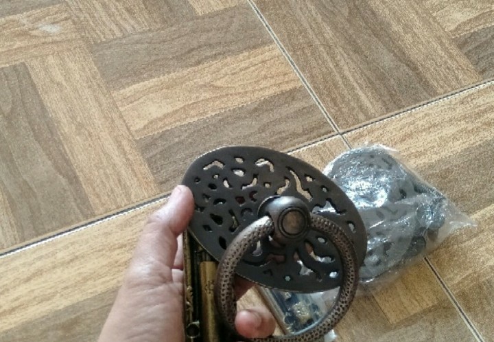 Handle Pintu Gebyok Atau Tarikan Pintu Kuningan Gebyok 64