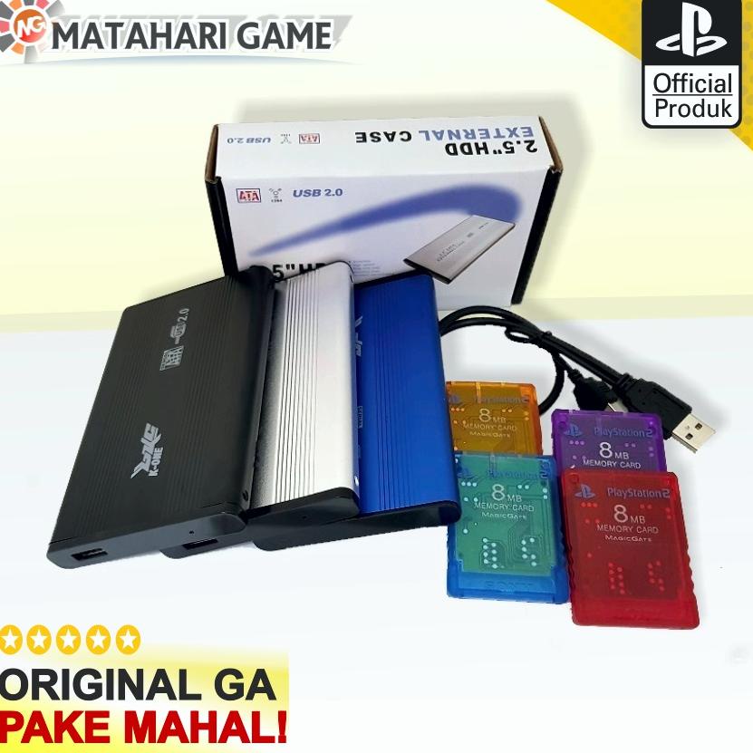 [KODE NAY8R] Hardisk Eksternal PS2 SUPPORT SERI 9 / FAT / MULTI / SLIM / SERI 7