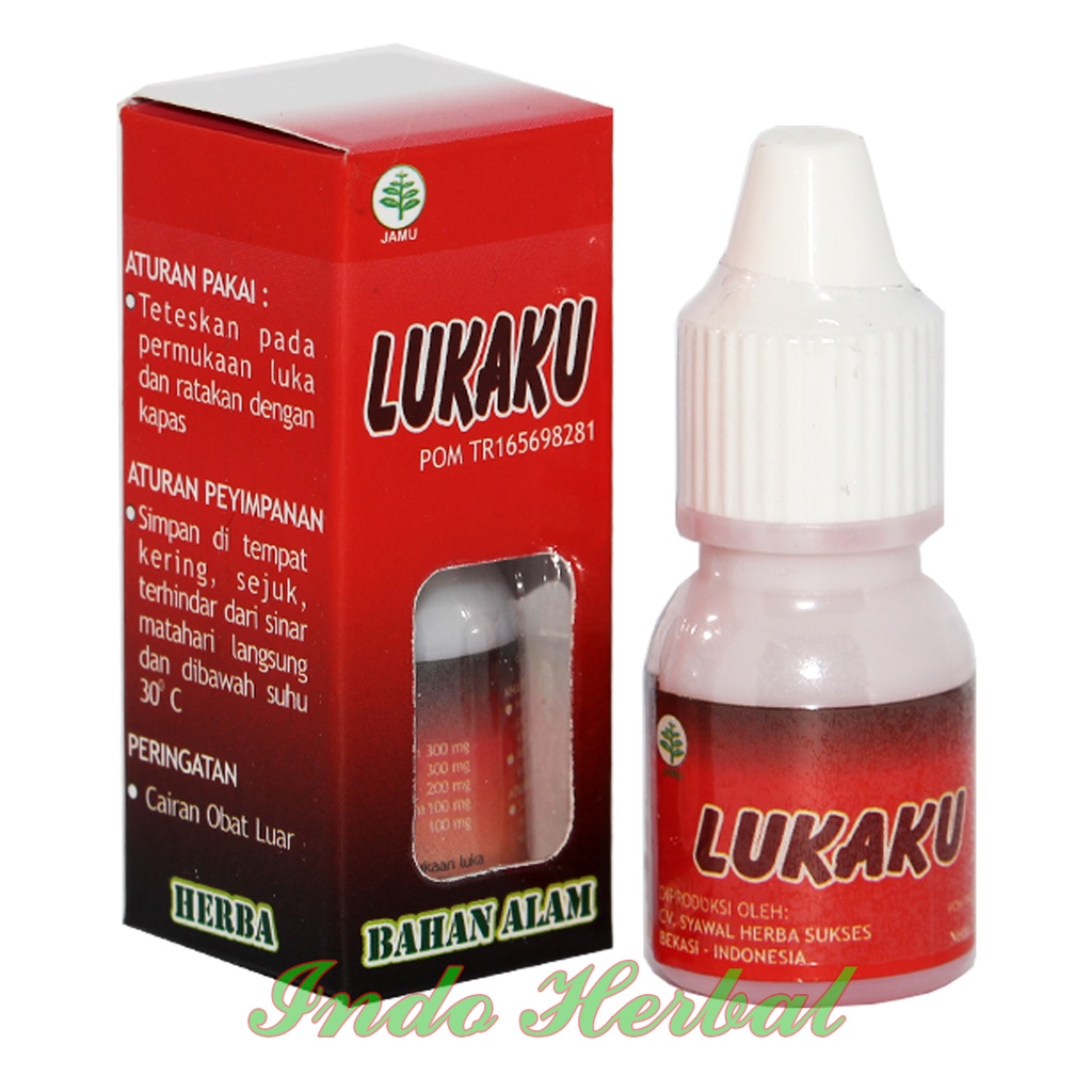 LUKAKU Herbal isi 5 ml | Obat Luka Bengkak dan Keseleo