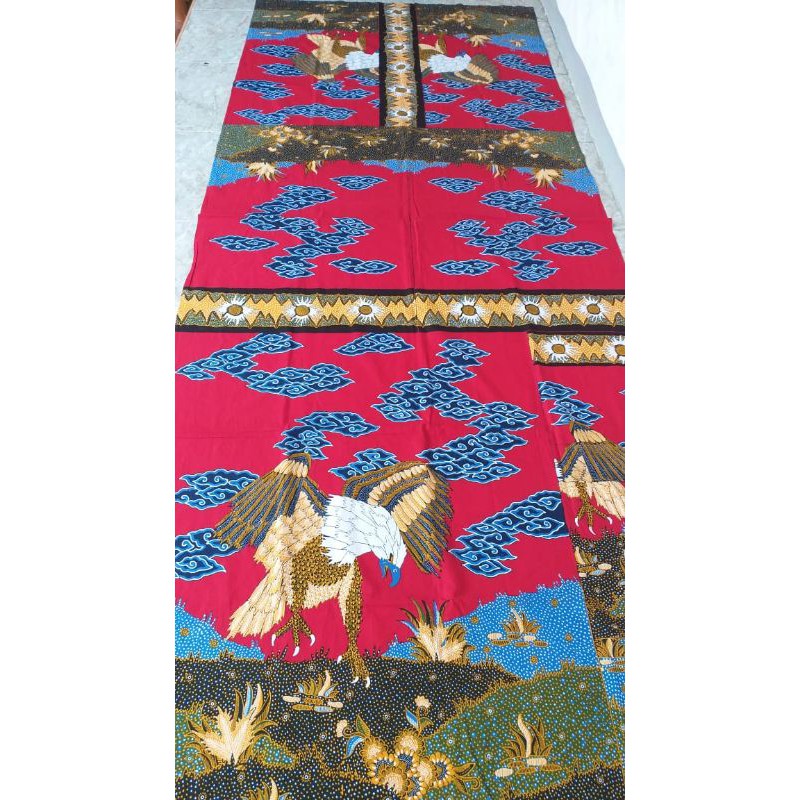 kain batik tulis asli pola kemeja pria khas trusmi cirebon