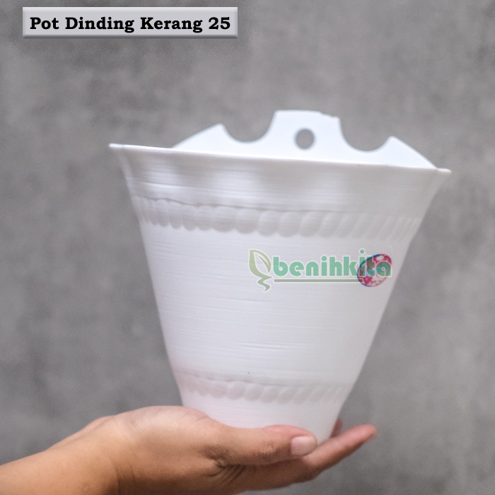 Pot Dinding Kerang 25 Warna-Warni - Lovenia