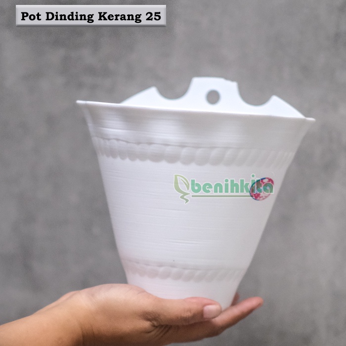 Pot Dinding Kerang 25 Warna-Warni - Lovenia