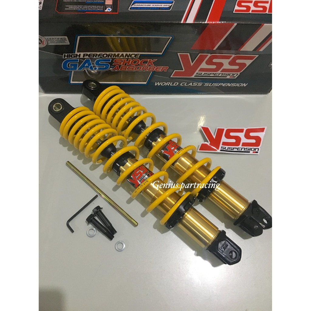 SHOCKBREAKER YSS HYBRID NMAX DTG 335MM GOLD SERIES Limite bac 12