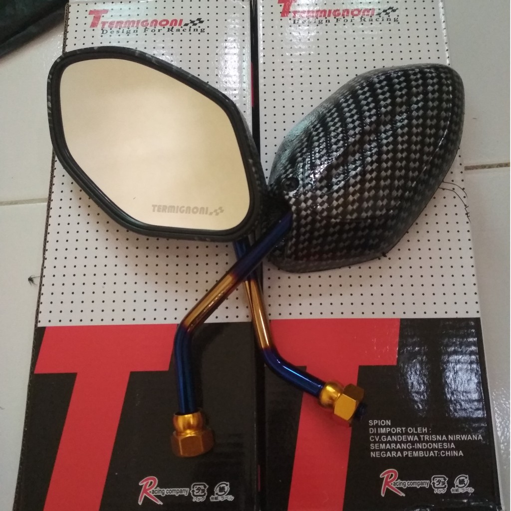 Spion Karbon Honda Beat Spion Karbon Twotone