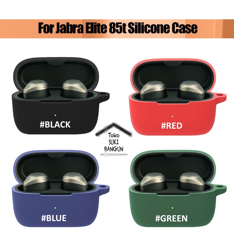 Casing Jabra Elite Active 85t Case Silicone Rubber PLAIN Carabiner