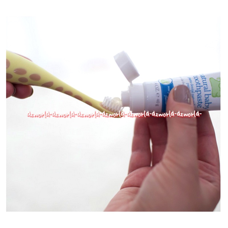 Dr Brown's 40gr Natural Baby Toothpaste Strawberry Flavour Odol Pasta Gigi Bayi Anak Dr Brown Browns