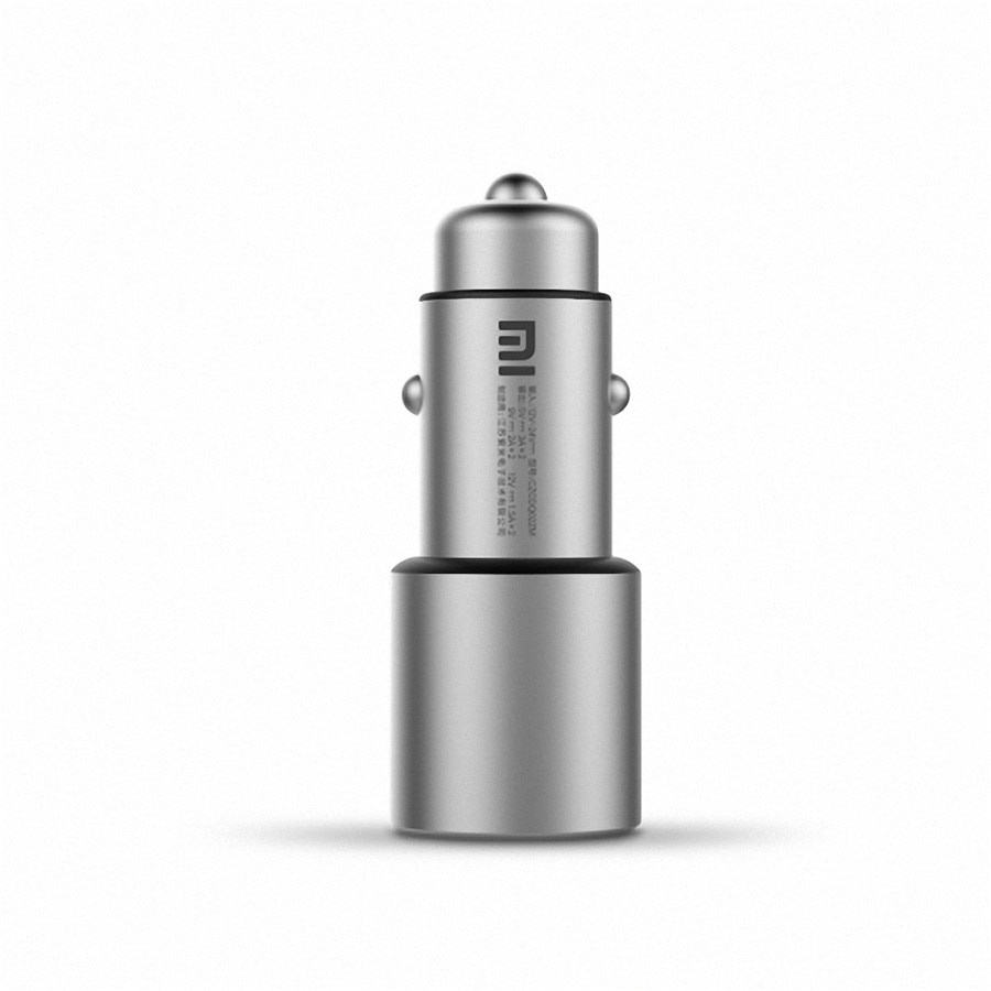 Xiaomi Car Charger QC3.0 X2 Dual USB Quick charge Max 5V/3A 9V/2A 15V/1.5A Metal Style for Mi 10 11 11T