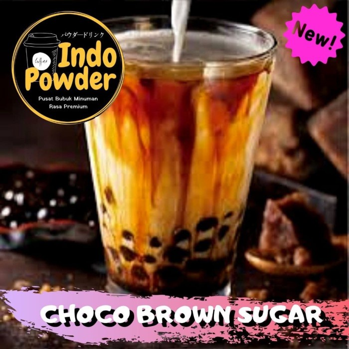 

BUBUK MINUMAN CHOCO BROWN SUGAR 1KG / BUBUK CHOCO BROWN SUGAR 1KG