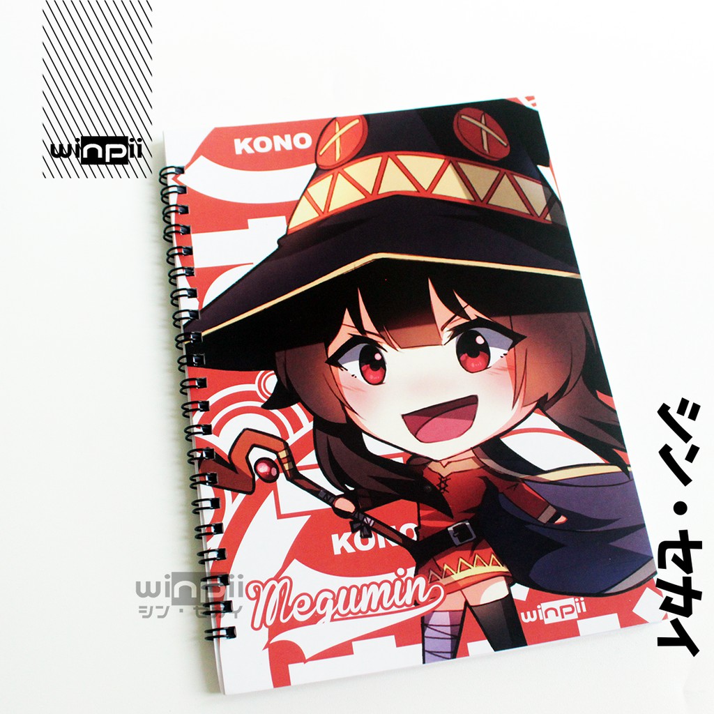 

Notebook Megumin Anime Konosuba