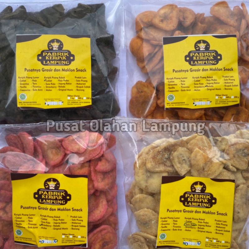 Keripik Pisang Bubuk Vanana Lampung