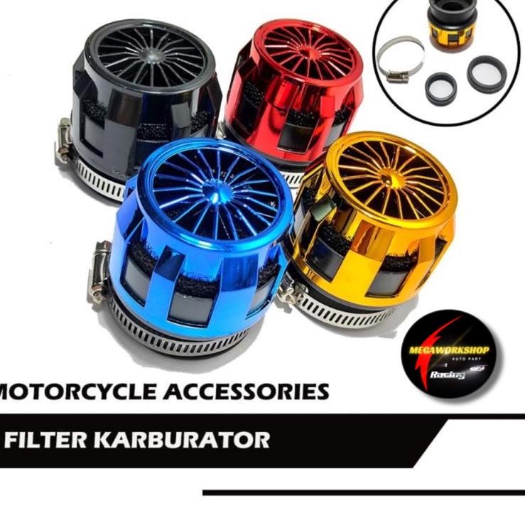 -➮ Saringan udara motor filter karbu jamur universal pe pwk pwl 24 26 28 ★ IW7-4