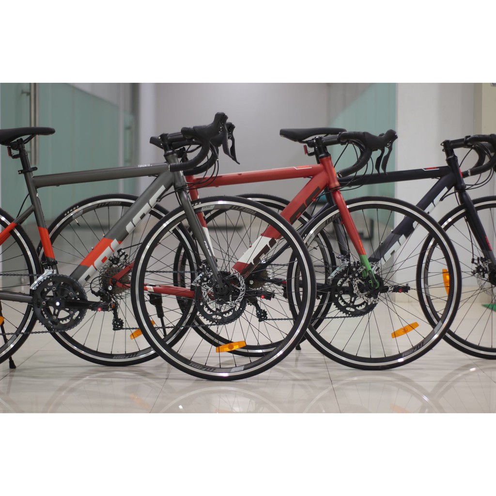 Sepeda Balap Roadbike Police Toronto New 2022 Element murah Dewasa Hi Teen Steel SNI-3