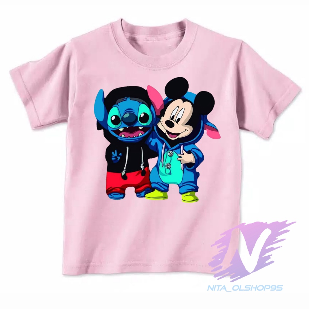 baju kaos anak mickey mouse kaos kartun anak