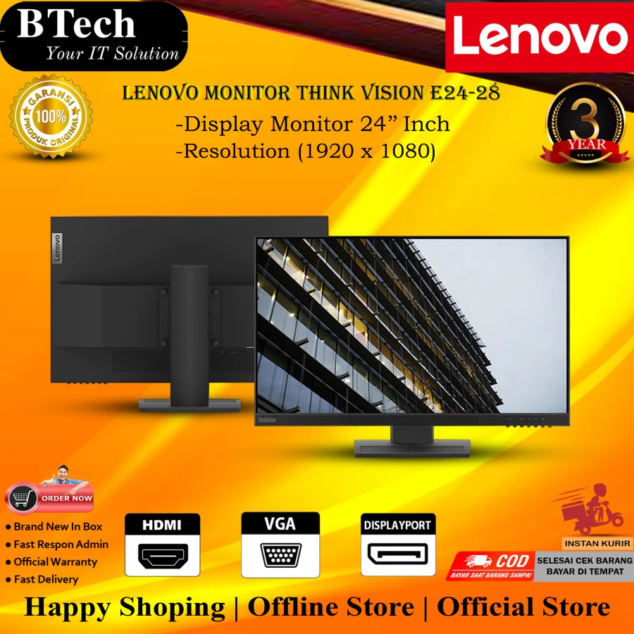 Lenovo ThinkVision E24-28 Monitor