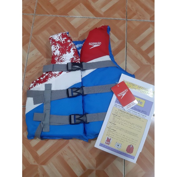 Speedo Youth Universal Nylon RedxBlue