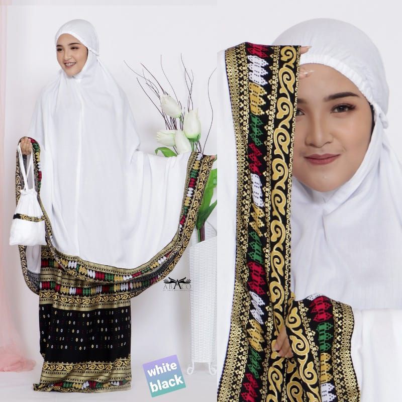 Mukena bali  Jumbo songket prada