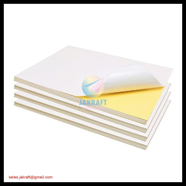 

Kertas Stiker Sticker Glossy Chromo Bontax Art Paper A4 Tahan Air Ideo Kode 471