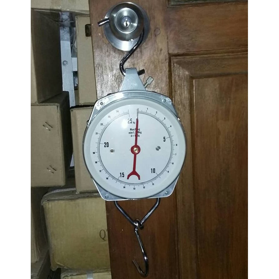 Timbangan Gantung Analog Jarum Manual 25Kg 25 Kg Best Quality